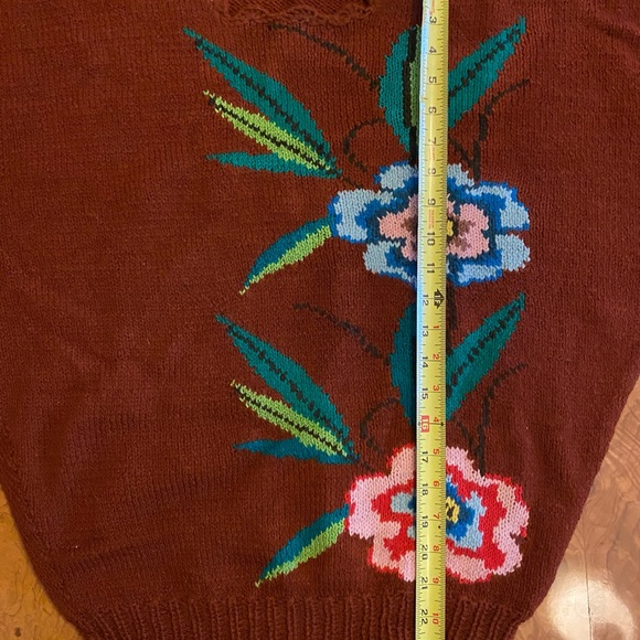 Vintage hand made knitted sweater - Picture 4 of 5